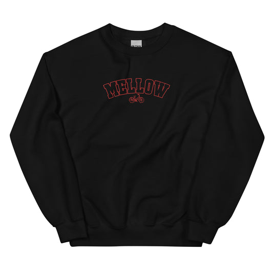 Red Lettering Crewneck by Mellow